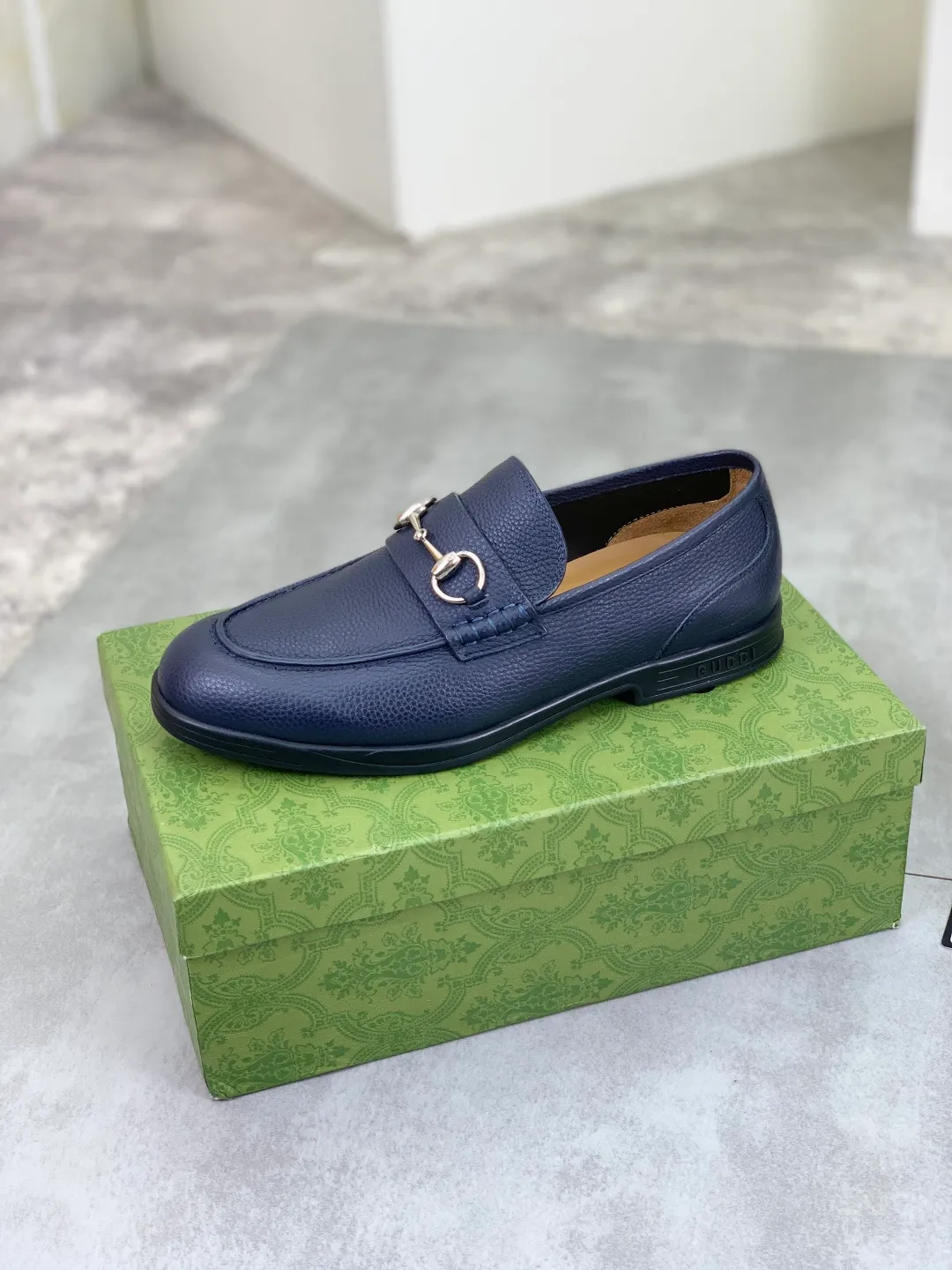 Men's men's shoes 💰P520 [New style] Water dyed cowhide 💰💎💎💎 [Gucci] GUCCI high-end classic men's formal business leather shoes, original order 1:1 authentic goods! Original imported high-end calfskin, original metal buckle, imported first-layer cowhide lining for feet, original outsole, men's shoe size: 38-44 (45 customized) Multiple colors available